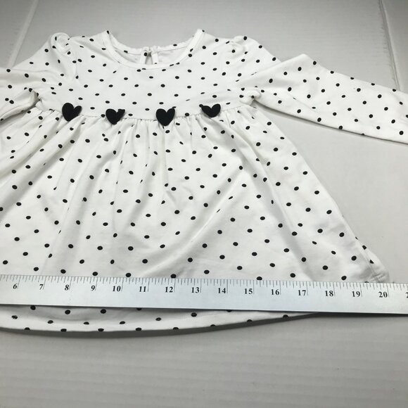 Little Me Girl's Size 2T Dress White Black From a 3 Piece Set New - Picture 11 of 13